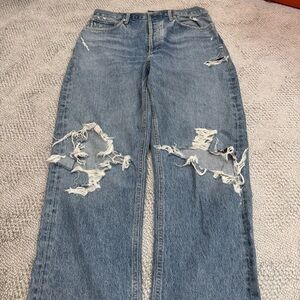 AGOLDE 90s Mid Rise Straight Jeans